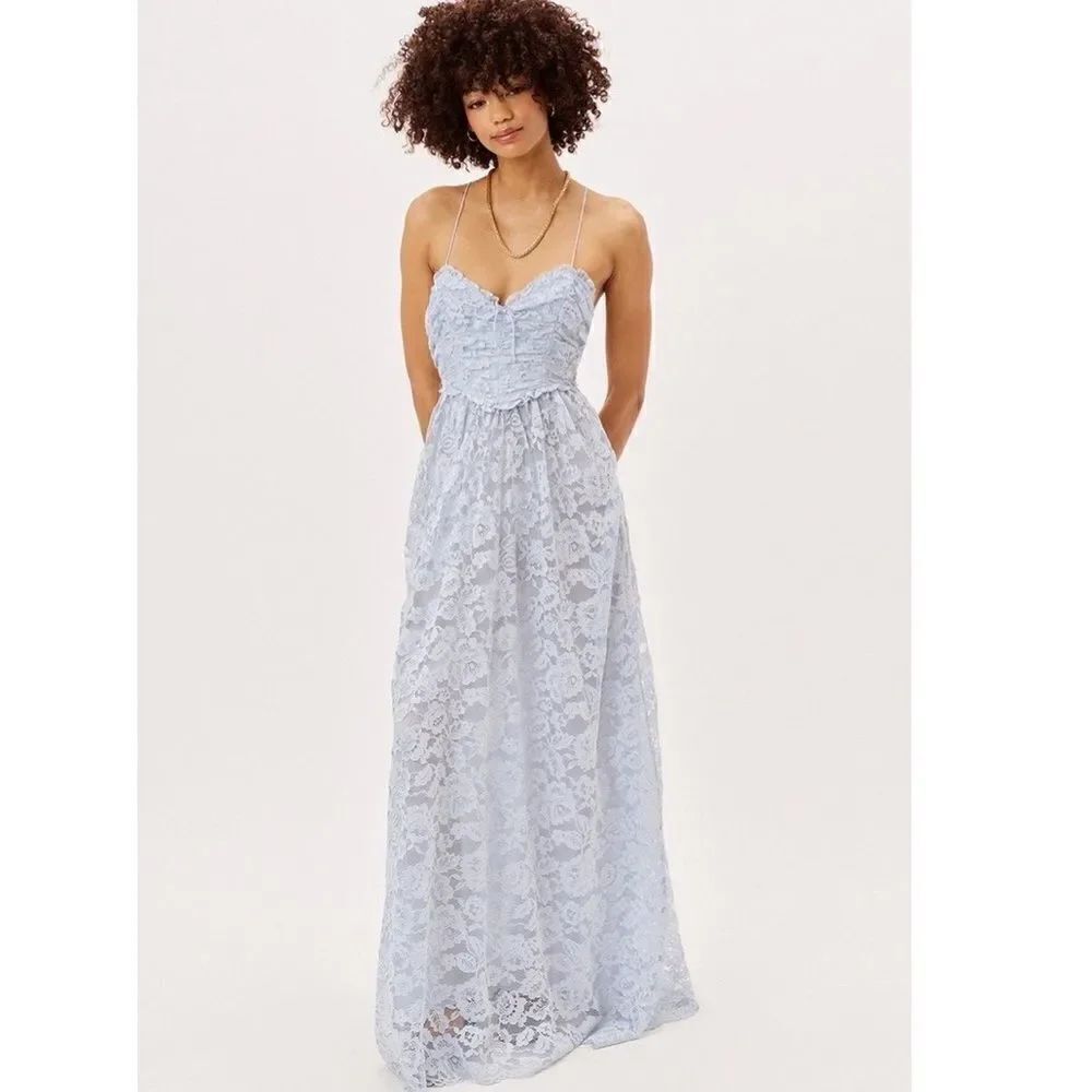 FOR LOVE & LEMONS JOELLE MAXI DRESS - Picture 2 of 8